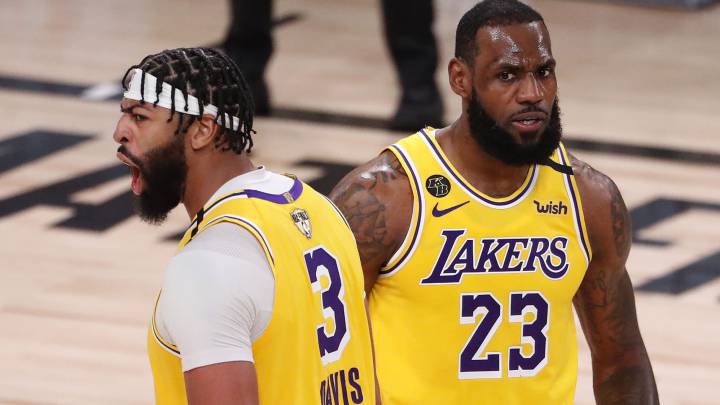 Lakers bajan rating por lesión de Lebron y Davis